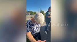 Woman surprises grandma by buying back childhood home