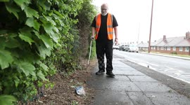 Litter-picker shocked to find 50 year old crisp packets in hedgerow
