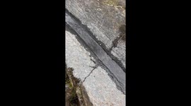 Hiker's capture one of nature's most satisfying sights... a laminar flow