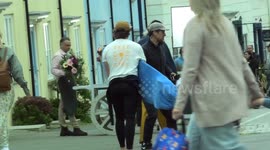 Rosamunde Pilcher, production shooting for FFP New Media GMBH. In Nansledan Royal town, Newquay, Cornwall, UK