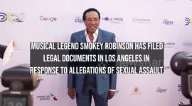 Music legend Smokey Robinson has filed legal documents in Los Angeles in response to allegations of sexual asault
