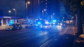 Blackhorse Road Underground Station has an incident that requires lots of emergency services