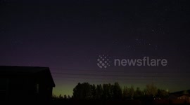 Rare Aurora Borealis Lights Up Idaho Sky Amid Powerful Geomagnetic Storm