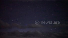 China: Rare, stunning red lightning appears in Xizang's sky