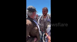 Irish actor Liam Cunningham sends his support for the crew of the Madleen, the Freedom Flotilla Coalition's mission to end the suffocating siege on Gaza