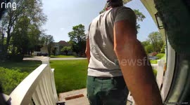 Birds keep attacking me when I leave my house