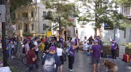 Israel: Israeli activists launch march from Tel Aviv to Gaza Border, call for end to war