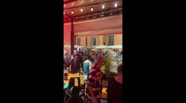 Chelsea and Real Betis fans clash ahead of UEFA final in Wrocław, Poland