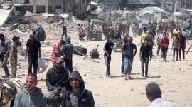 Palestinians begin returning to northern Gaza after Israeli army withdrawal