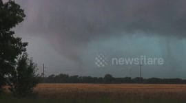US: Powerful Tornado Storm Viewed from Norman, Oklahoma