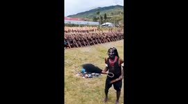 Papua tribes go to war leaving two dead and hundreds injured