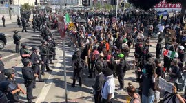 US: Protesters clash with police in Los Angeles as Trump administration continues immigration raids
