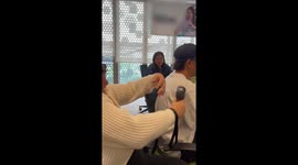 Colleagues throw hilarious 'welcome home' party for workmates who were locked in meeting room