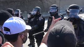 ICE Protests Grip LA In Violent Street Clashes