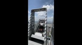 Try the world's first outdoor tilt ride 1,000ft above Bangkok