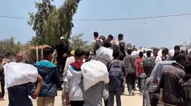 Israeli gunfire kills at least 20 people near Gaza aid site: media