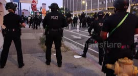 ANTI-ICE PROTEST DOWNTOWN LOS ANGELES