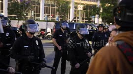 ANTI-ICE PROTEST DOWNTOWN LOS ANGELES