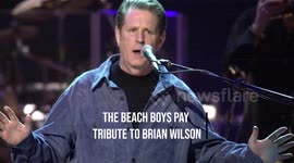The Beach Boys pay tribute to Brian Wilson