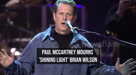 Paul McCartney mourns 'shining light' Brian Wilson