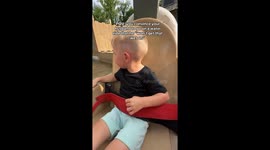 Husband hilariously soaked after wife’s “not that wet” promise