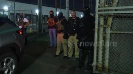 US: Protesters block access to Newark ICE facility after migrant escape