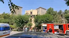 Iran: Residential building in Tehran damaged in Israeli attacks on Iran