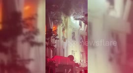 Iran: Residential Building in Tehran's Narmak District Hit in Suspected Israeli Strike