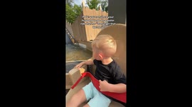 Convinced my husband to go on a water ride at Dollywood that he “wouldn’t get that wet” the results tell a different story!