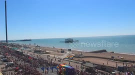 Timelapse of Brighton Pride Parade 2016