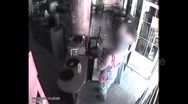 Alleged thieves in bar in Greece