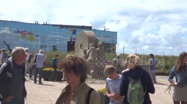 Brit wins 2016 European Sand Sculpture Championships