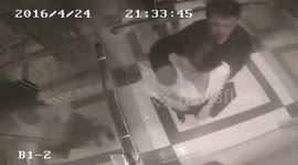 Woman knocks out man after he made 'unwanted advances' in an elevator