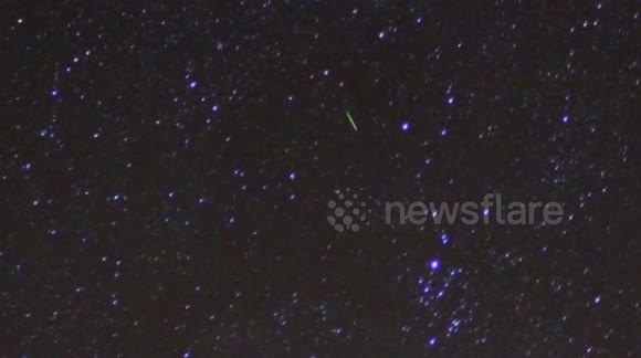 Persied meteor shower 2016