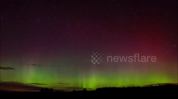 Amazing timelapse of the Aurora Borealis over Ireland