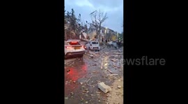 Israel: Iran Destroys Israeli Streets and Homes