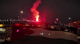 Chile: Protesters rally in Santiago to demand end to Israeli attacks on Gaza