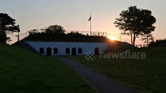 Fort Sewall in Marblehead, Massachusetts is a sunrise hotspot for locals and visitors