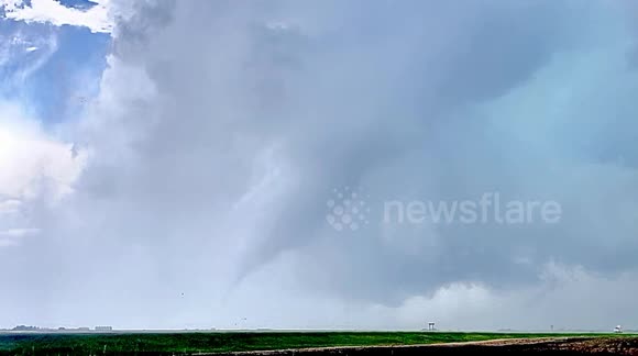Tornado near Hepburn Saskatchewan. One of multiple that touched down over the weekend in Saskatchewan