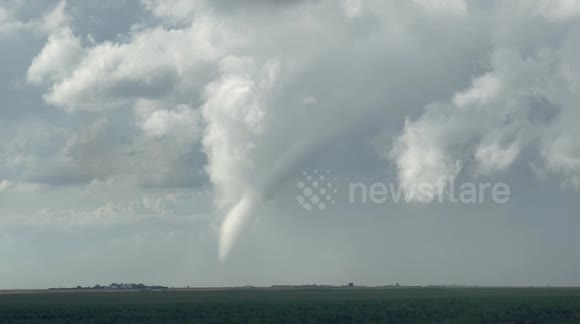 Tornado near Coleville Saskatchewan. Part of a multi day severe weather outbreak in Saskatchewan