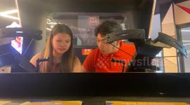 Couple leave phone running at arcade before boy returns it