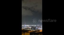 Israel: Footage of the Iranian missile hitting the Haifa refineries
