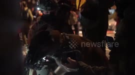 Soldiers search buildings in Israel following Iran missile attacks