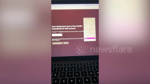 Teen reveals how to bypass Netflix multiple household block with simple