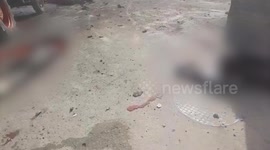 Footage shows tragic moments after Israeli strike kills 45 aid seekers in Gaza