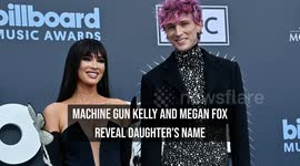 Machine Gun Kelly and Megan Fox reveal daughter's name