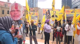 Canada: Canadian Sikhs protest presence of India’s Modi at G7