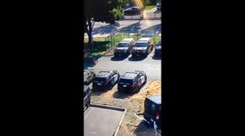 Caught on Camera: Vandal Strikes Pittsburg, California Police Vehicles