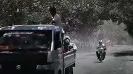 Indonesia: Eruption of Indonesia’s Mount Lewotobi Laki Laki volcano creates ash plume visible 90 miles away