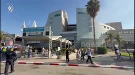 Israel: Southern District police are currently working at the scene of the fall at Soroka Hospital